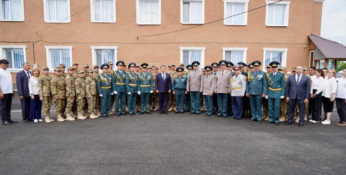 В Акмолинской области состоялось торжественное мероприятие ко Дню территориальной обороны