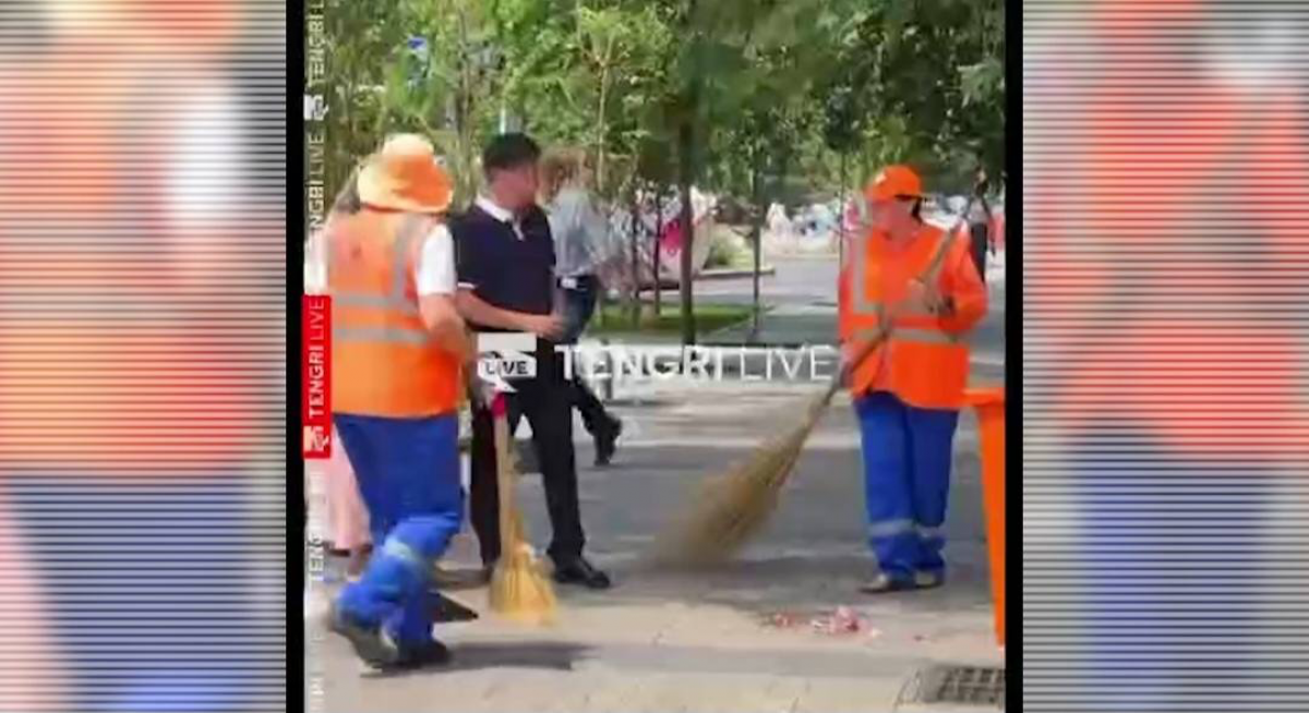 Пранк с оскорблением уборщицы обернулся арестом в Алматы: молодых людей осудили за неуважение к человеку труда