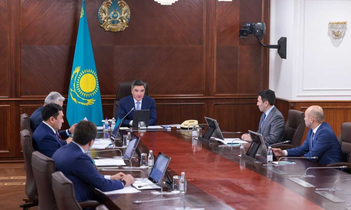 Олжас Бектенов провёл совещание по реализации казахско-китайских соглашений по итогам переговоров на высшем уровне