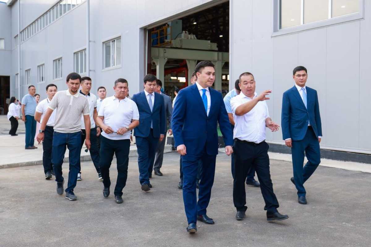 В день города запущены три производственные площадки в Шымкенте