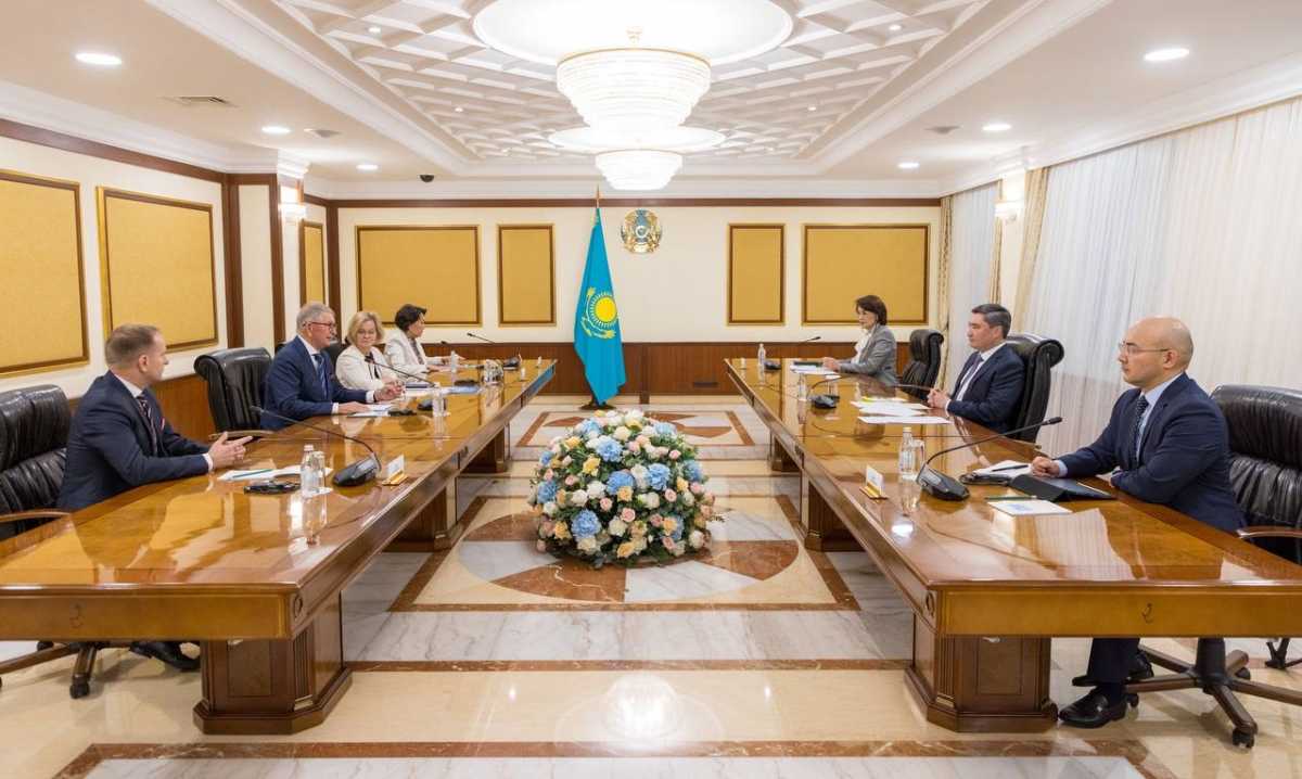 Олжас Бектенов обсудил с представителем Polpharma Group новый проект по расширению выпуска лекарств в Казахстане