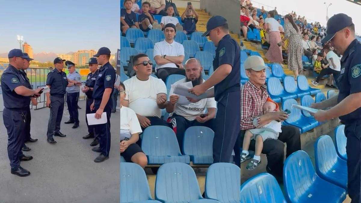 Полиция Алматы усилила меры безопасности в общественных местах