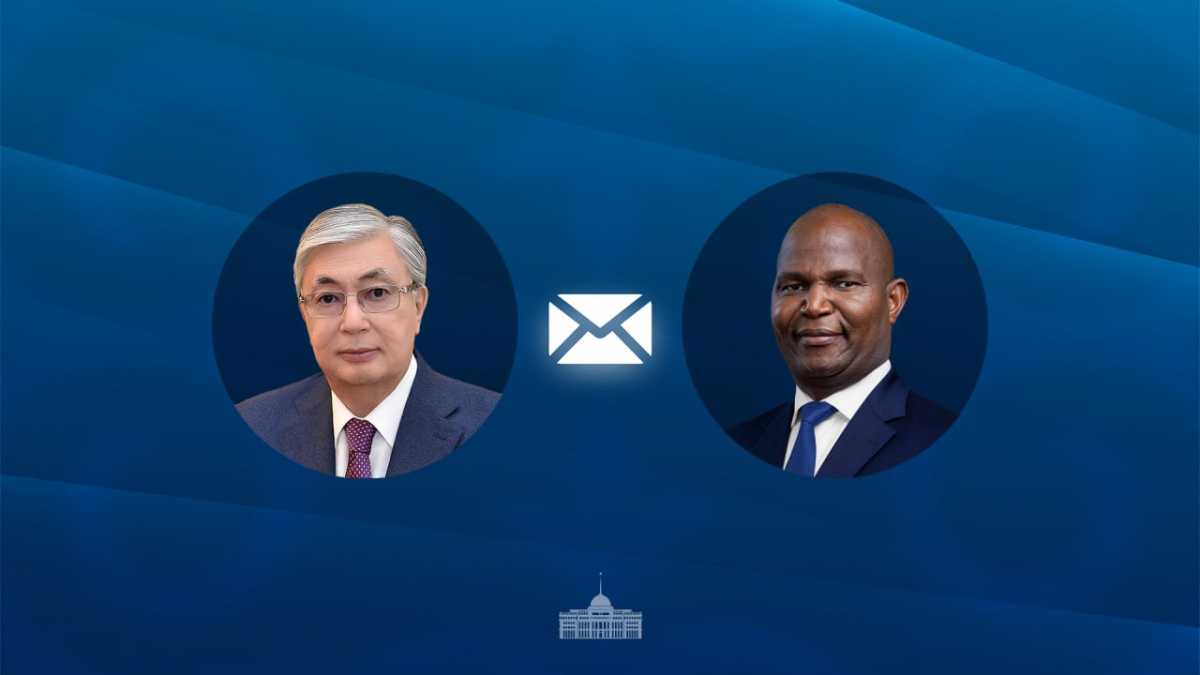 Касым-Жомарт Токаев поздравил президента Мозамбика