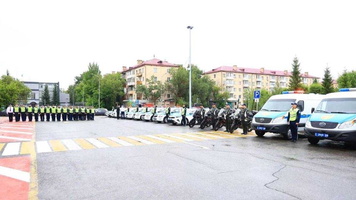 Автопарк полиции пополнился новой техникой в Карагандинской области