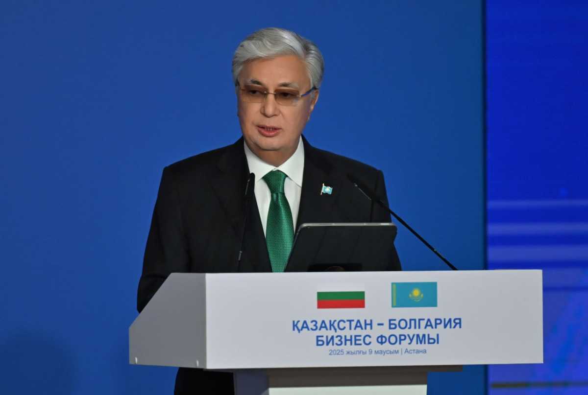 Токаев выступил на бизнес-форуме «Казахстан–Болгария»