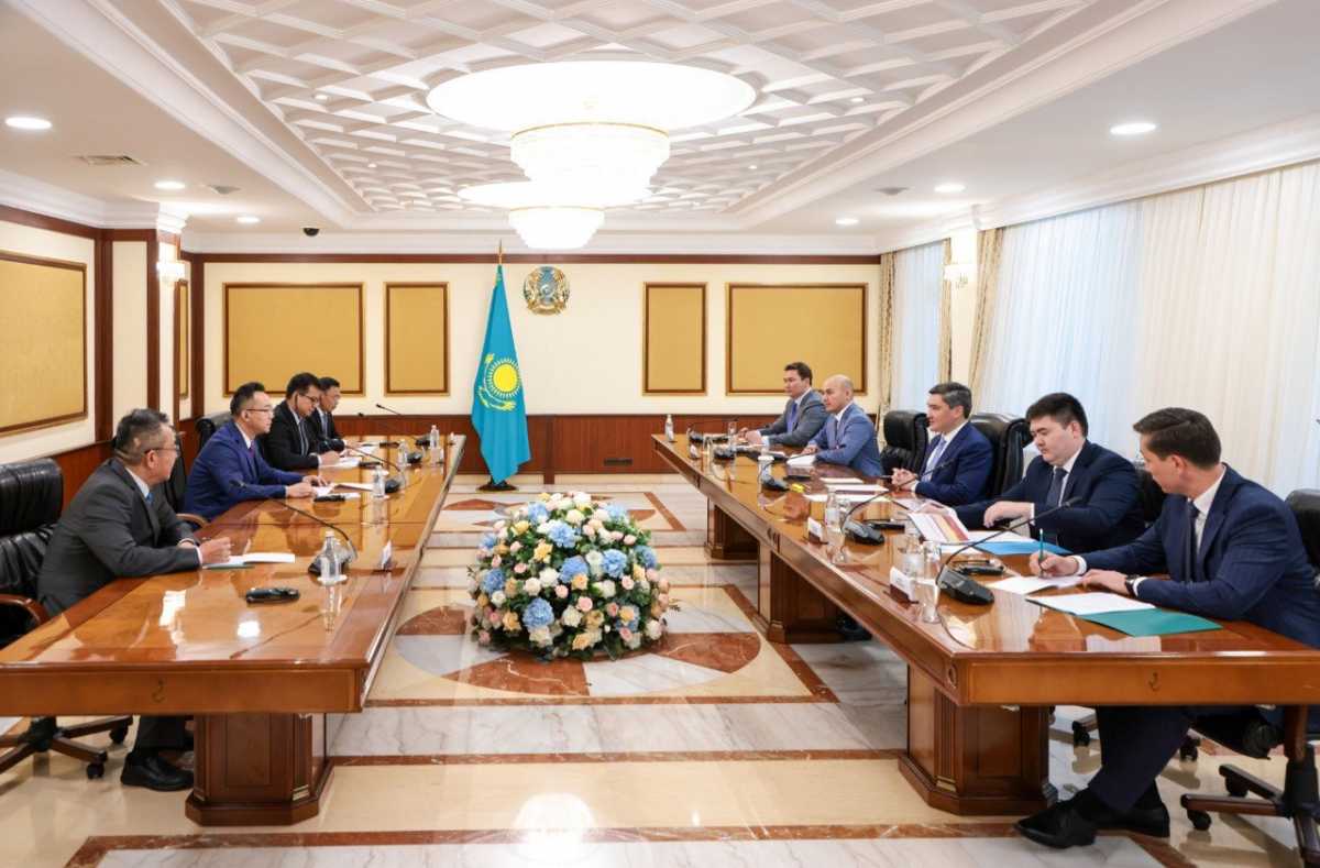 Олжас Бектенов обсудил с главой Geo-Jade Petroleum реализацию проекта добычи газа на месторождении «Созак»