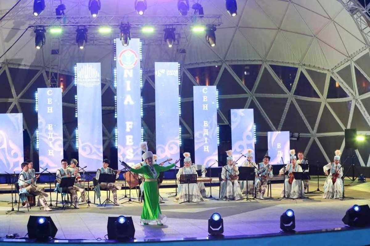 В Астане состоялся концерт, посвященный 95-летию Шамши Калдаякова
