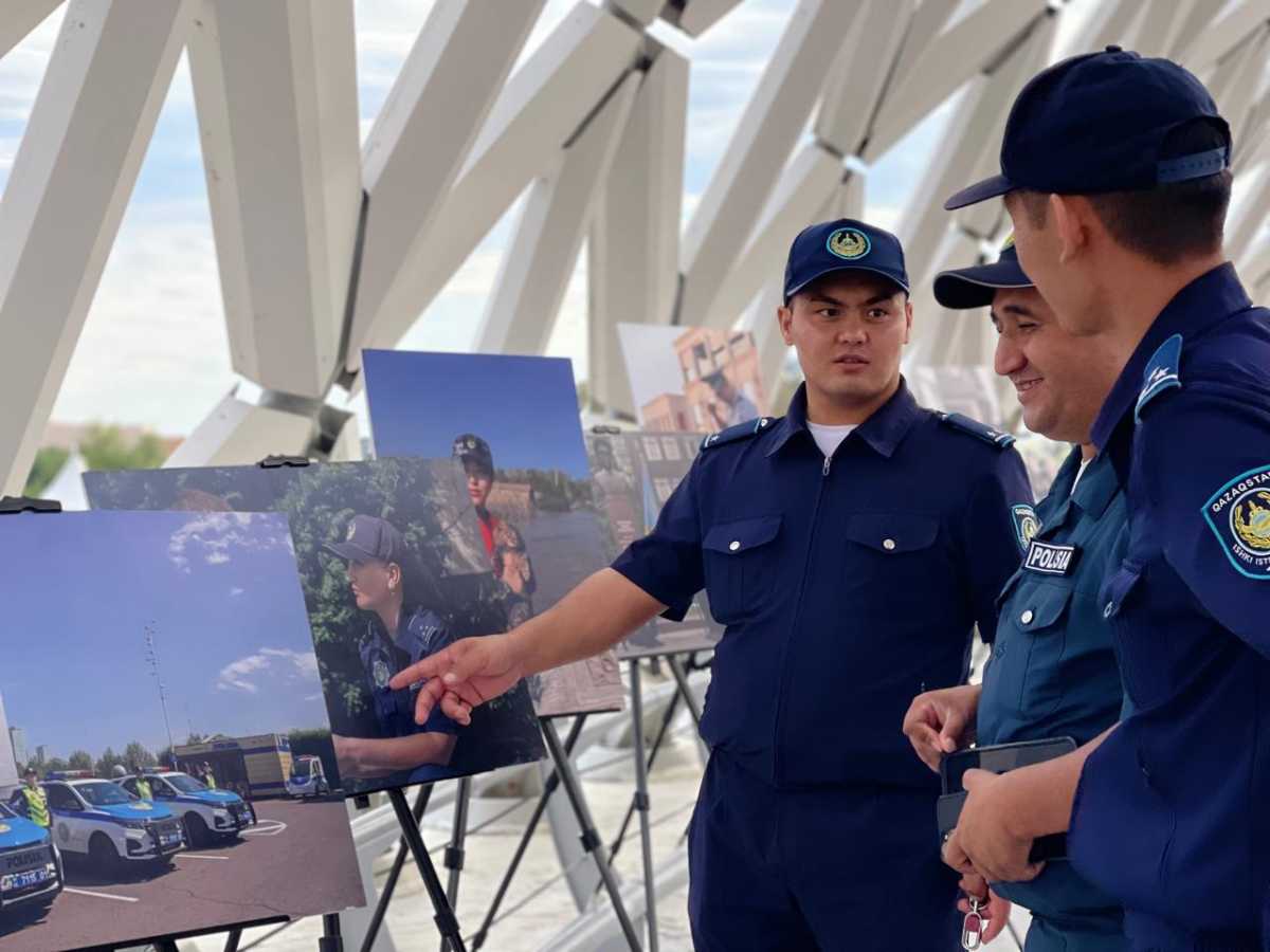 Как в Астане прошла фотовыставка «Закон и Порядок»