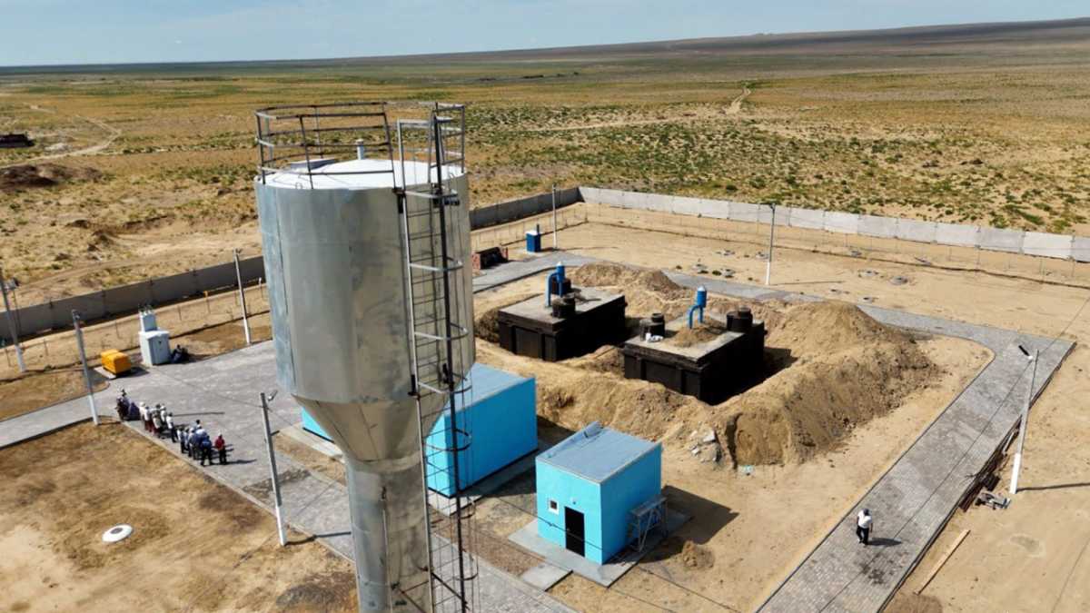 В село в Жамбылской области провели питьевую воду за счет возвращённых активов