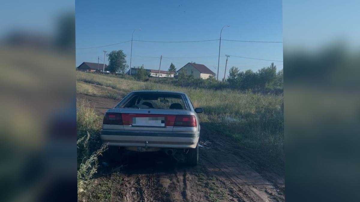 Угонщика авто задержали по горячим следам в Кокшетау
