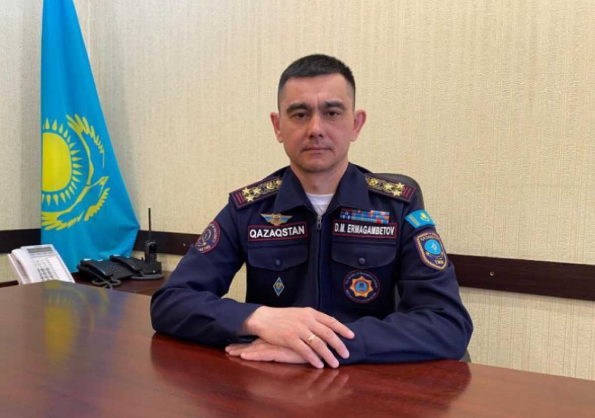 Дамир Ермагамбетов возглавил ДЧС Алматы