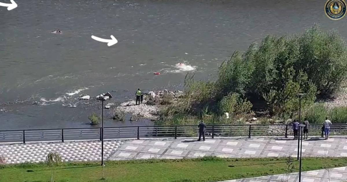 Женщину с ребёнком унесло течением в Усть-Каменогорске