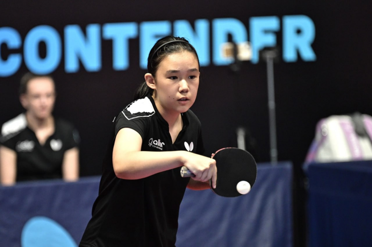 Настольный теннис: Казахстан завоевал три медали на WTT Youth Contender в Алматы