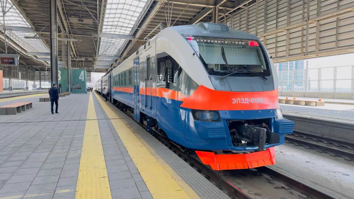 Нацперевозчик запустил новый электропоезд «Burabay Express» по маршруту Астана-Боровое