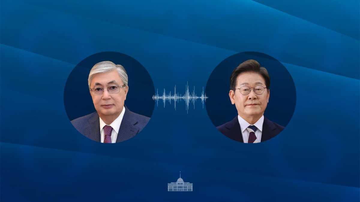 Президент Южной Кореи пригласил Токаева совершить официальный визит