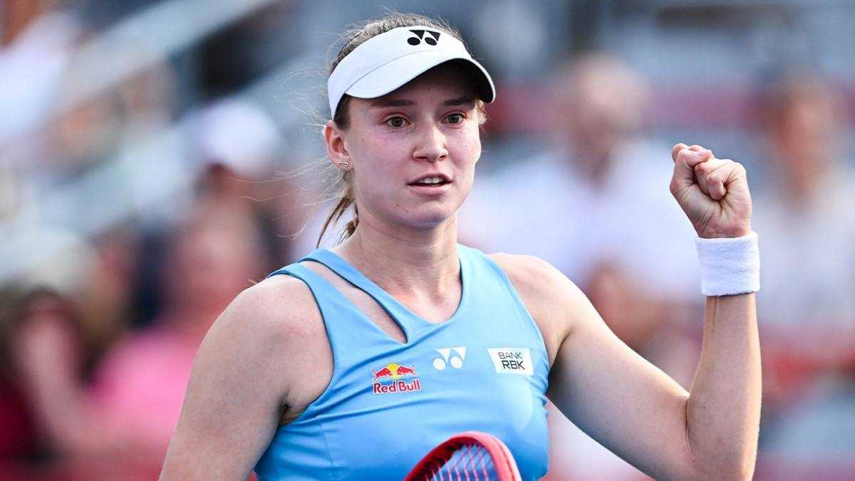 Елена Рыбакина пробилась в полуфинал теннисного турнира в Канаде