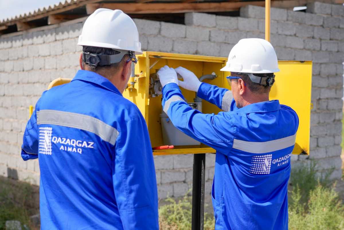 1400 домов в «Қарабастау» подключены к газу