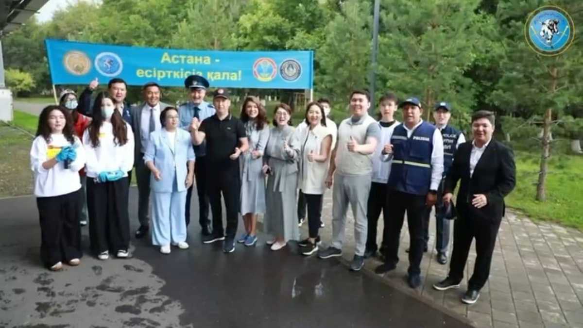 Депутаты и полицейские вышли на борьбу с наркоманией в Астане