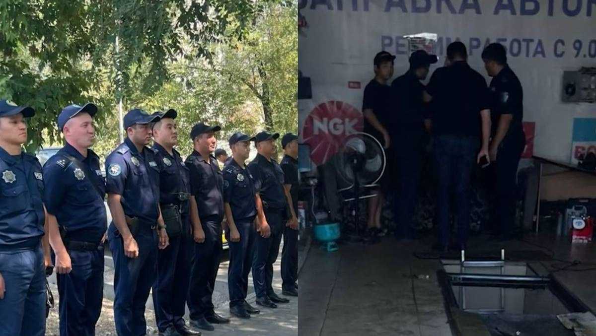 Полиция усилила контроль на территории торгового центра в Алматы