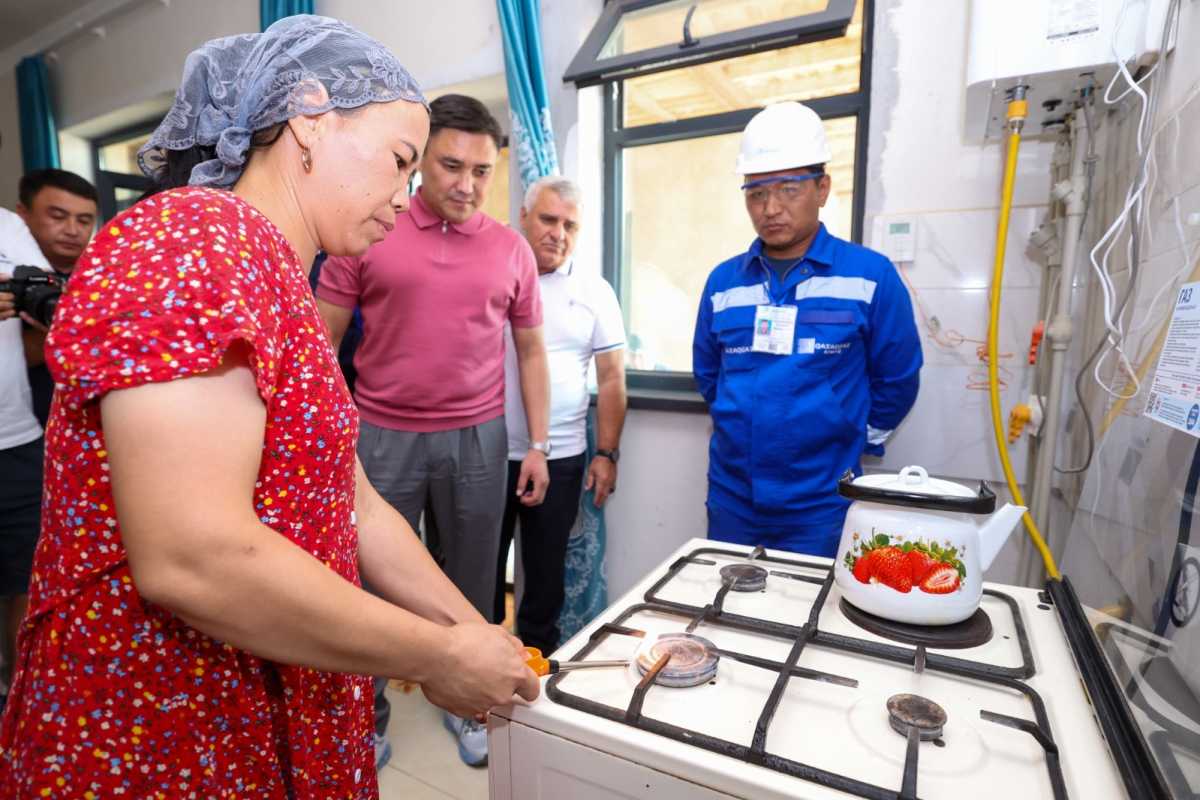 В Шымкенте проложили 33 км газопровода для двух жилых массивов