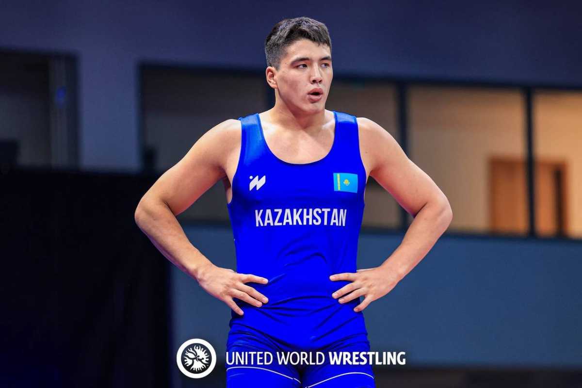 Едыге Касымбек завоевал золотую медаль чемпионата мира по вольной борьбе U20