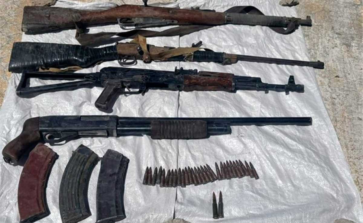 КНБ изъял крупную партию оружия и боеприпасов в регионах Казахстана