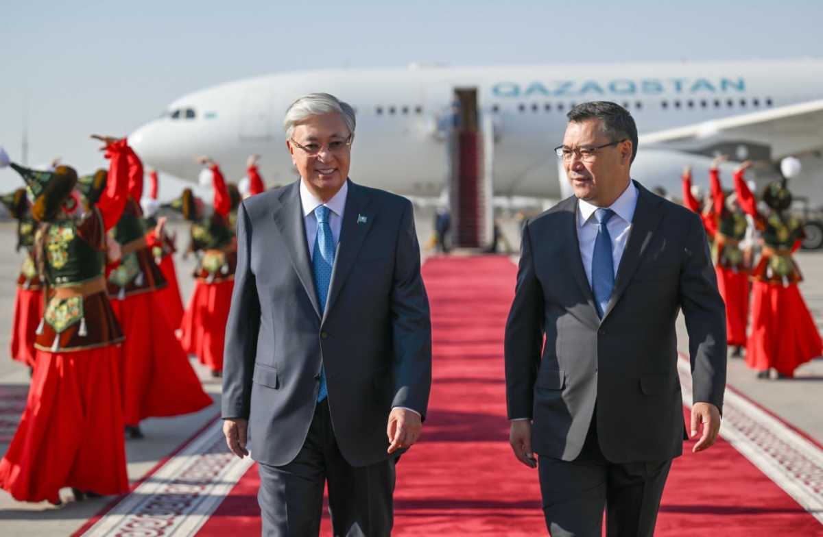 Токаев прибыл с официальным визитом в Кыргызстан – фото