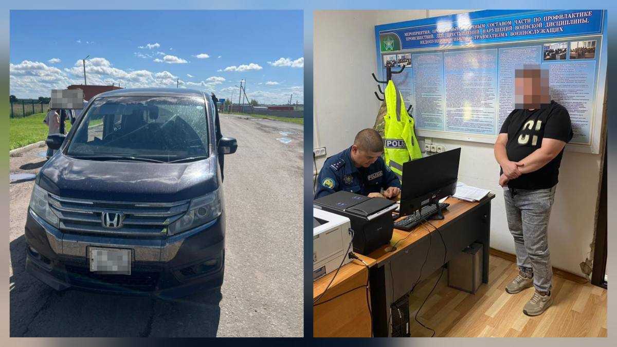 Иностранца-нелегала, перевозившего пассажиров, задержали в СКО