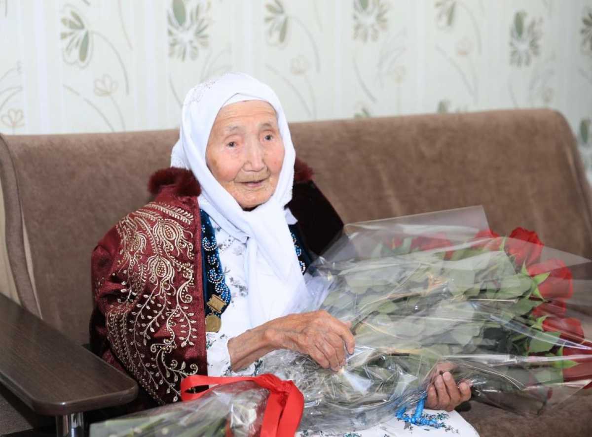 Жительница Актюбинской области отметила 110-летний юбилей