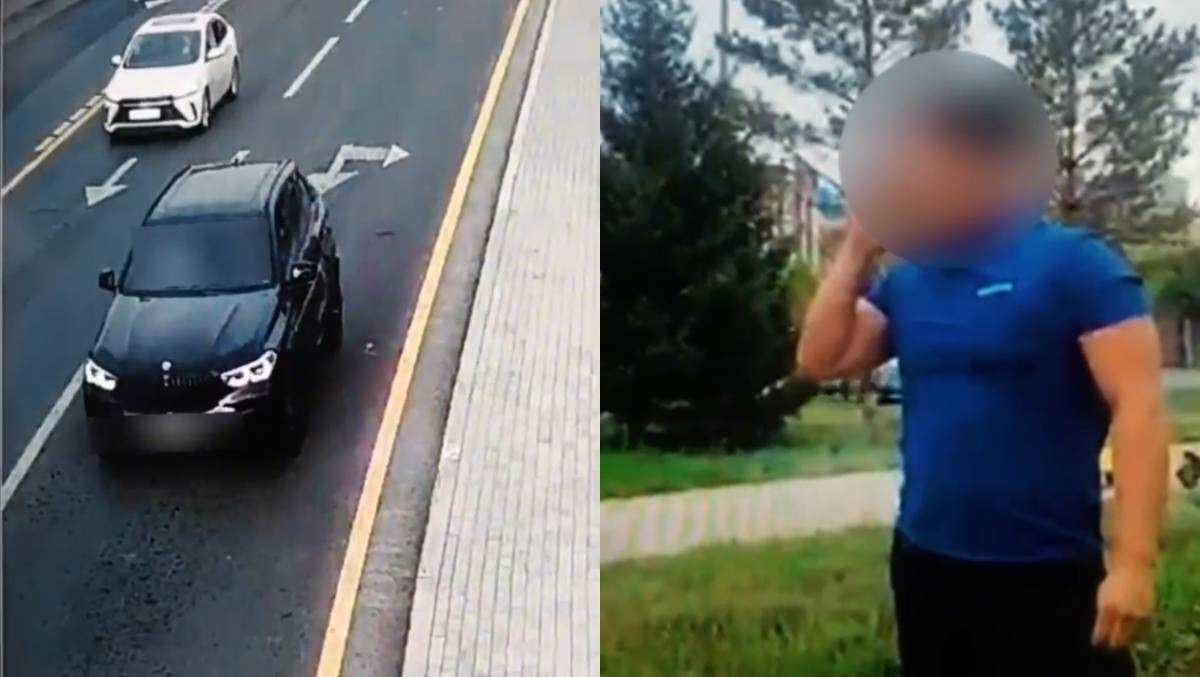 Водителя с поддельными номерами задержали в Астане