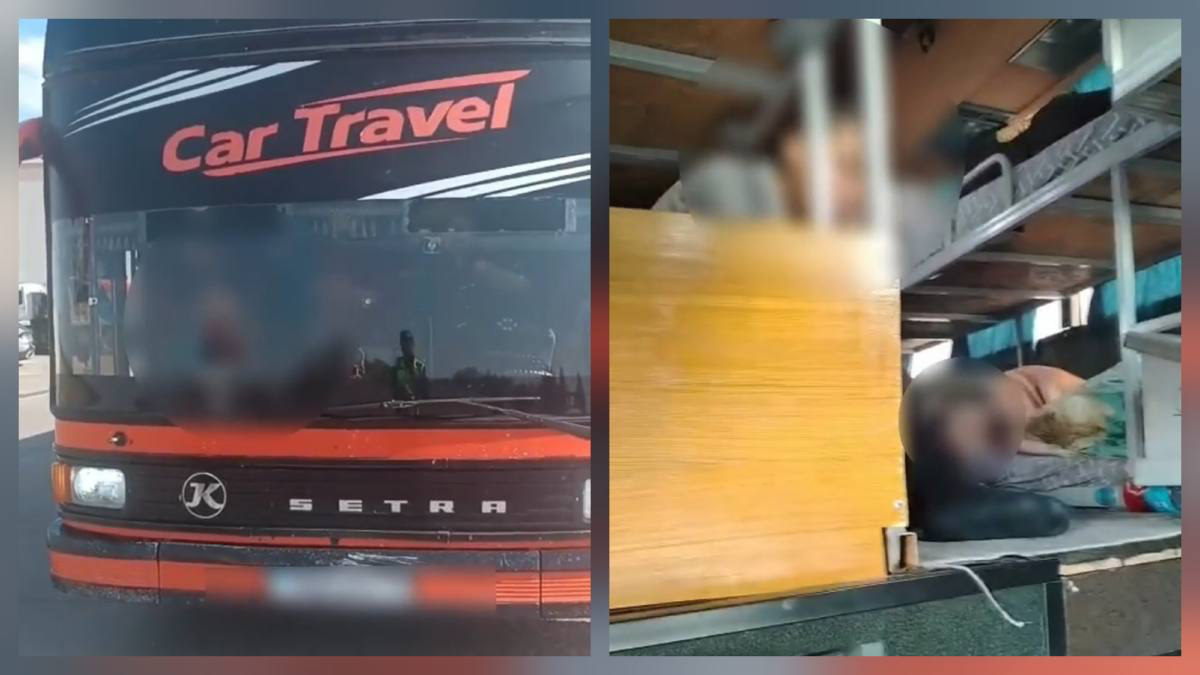 Автобус превратили в спальню для взрослых и детей в Акмолинской области