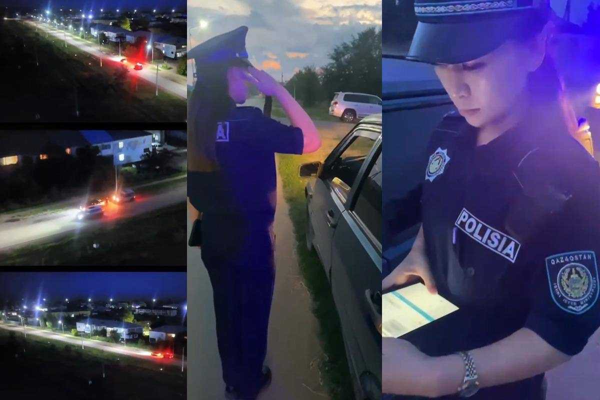 Полицейские выявляют нарушителей с помощью дронов в СКО