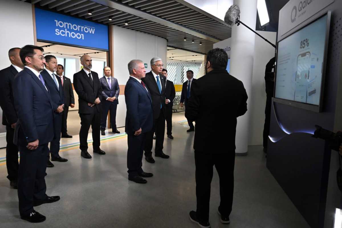 Президент Казахстана и король Иордании посетили Astana Hub