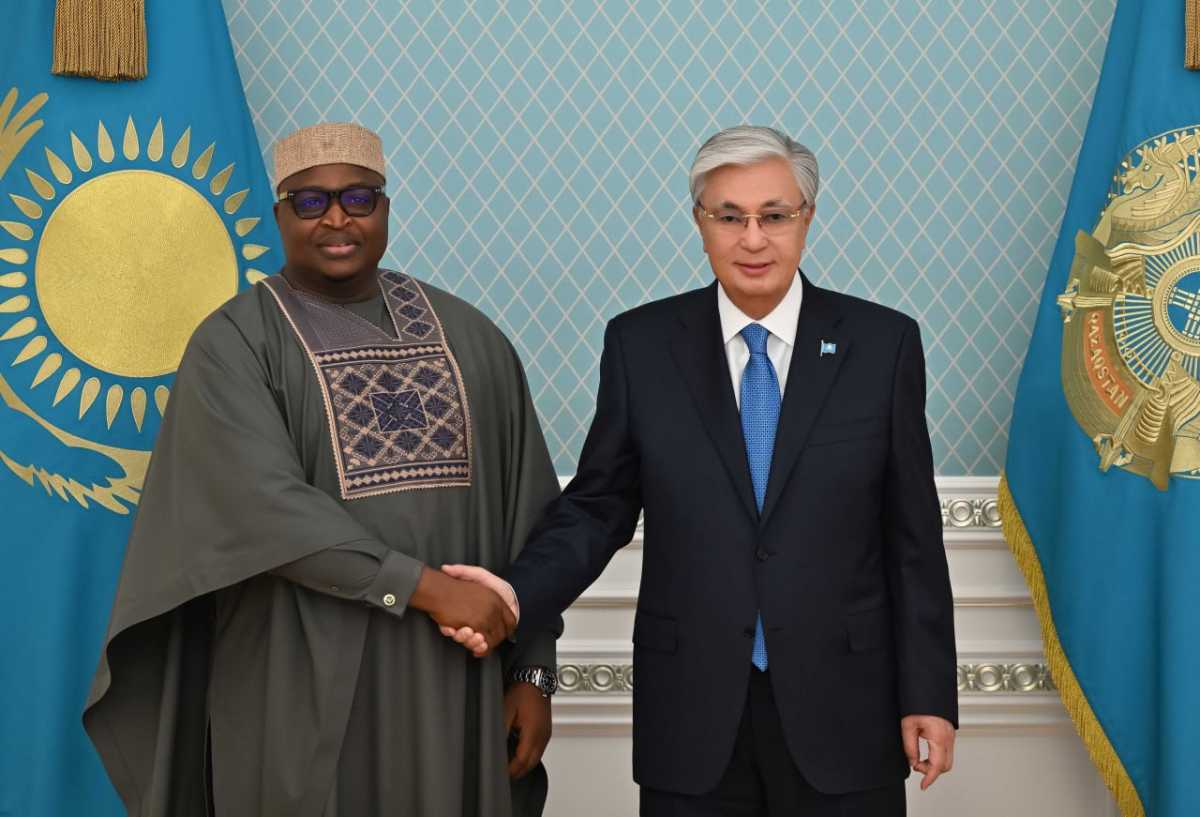 Токаев принял спецпосланника президента Сьерра-Леоне