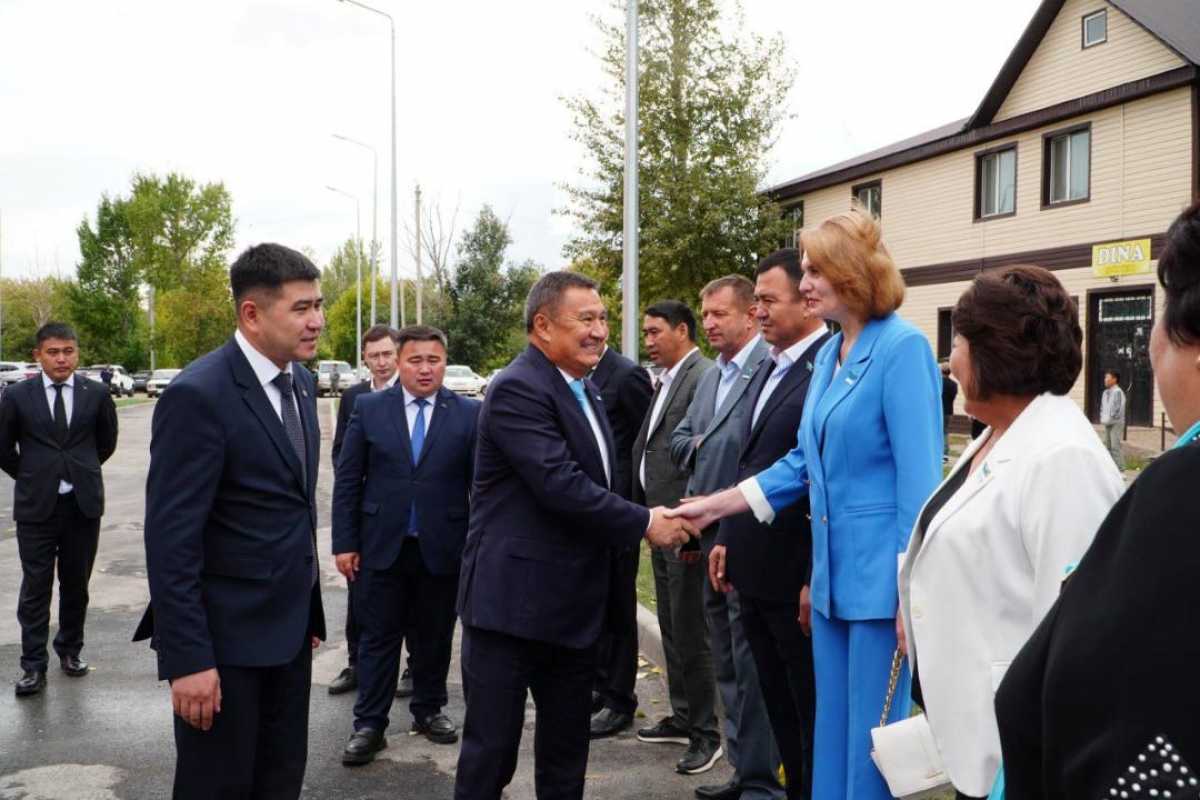 В Шортандинском районе открылся физкультурно-оздоровительный комплекс