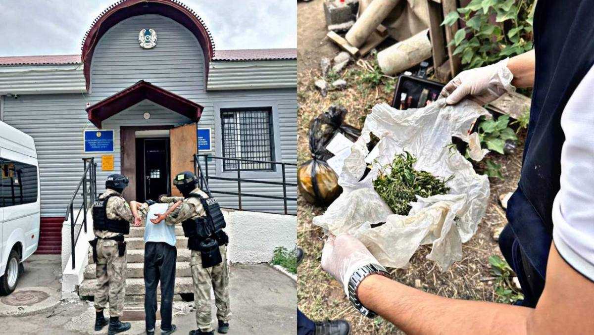 Оружие и наркотики обнаружили у двух сельчан в ЗКО
