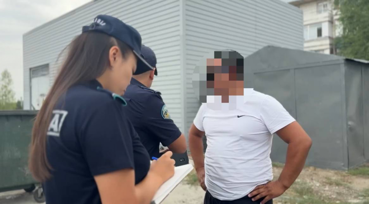 Полиция провела обход дворов в Талдыкоргане