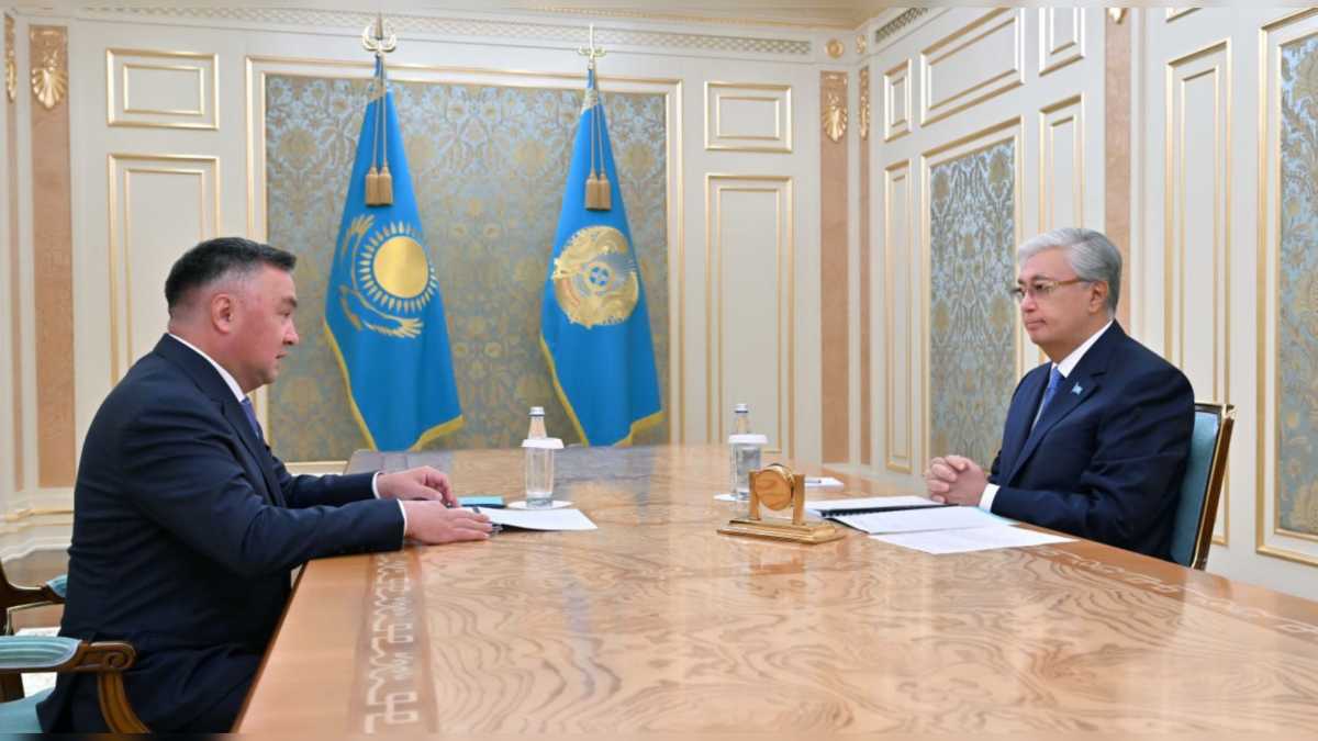 Касым-Жомарт Токаев принял председателя Верховного суда