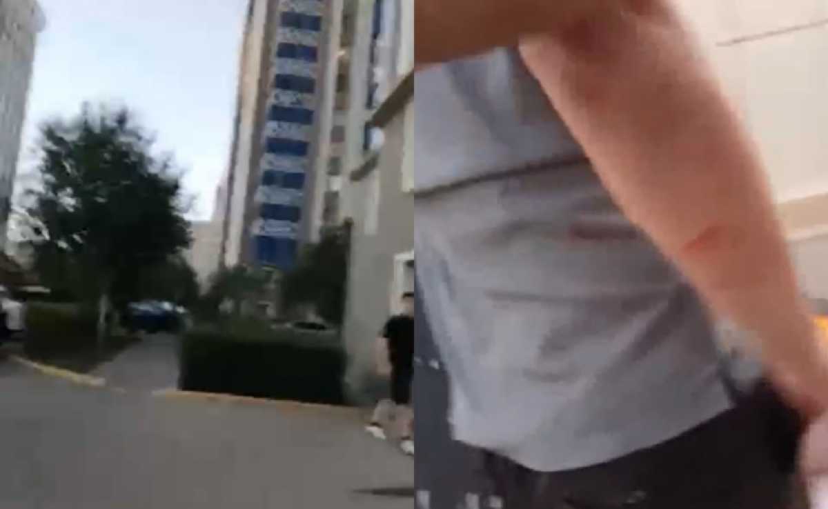 В Астане полицейские спасли мужчину, пытавшегося спрыгнуть с крыши многоэтажки
