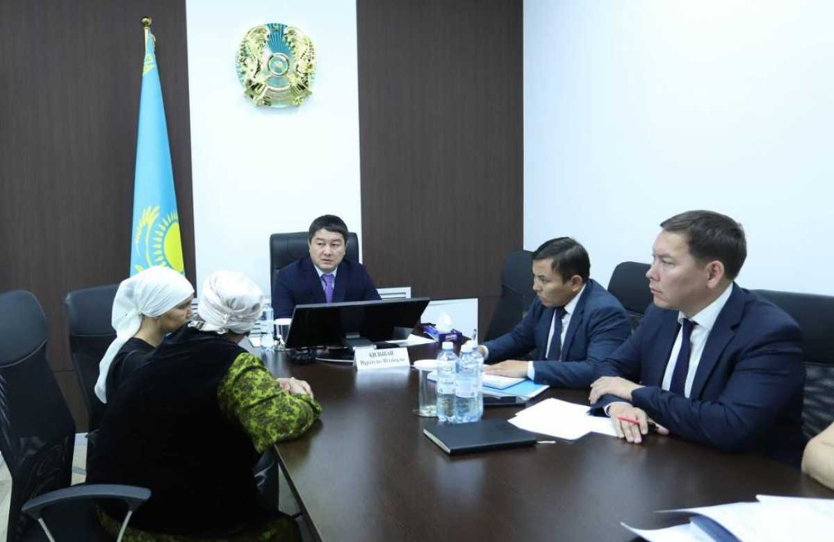 Нурдаулет Килыбай лично принял жителей Мангистауской области