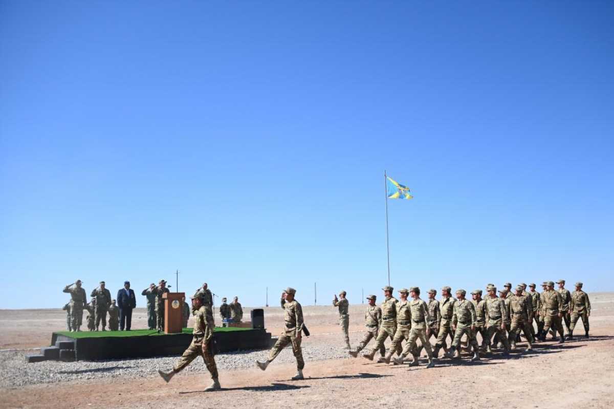 В Карагандинской области стартовало учение «Боевое содружество-2025»