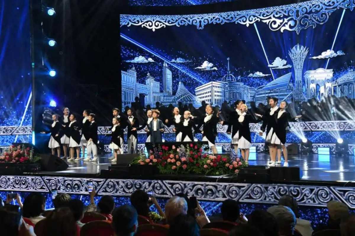 В Астане прошел праздничный концерт, посвященный Дню Конституции