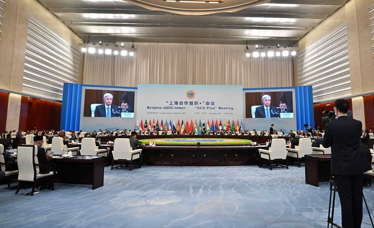 Касым-Жомарт Токаев принял участие в саммите «ШОС плюс»