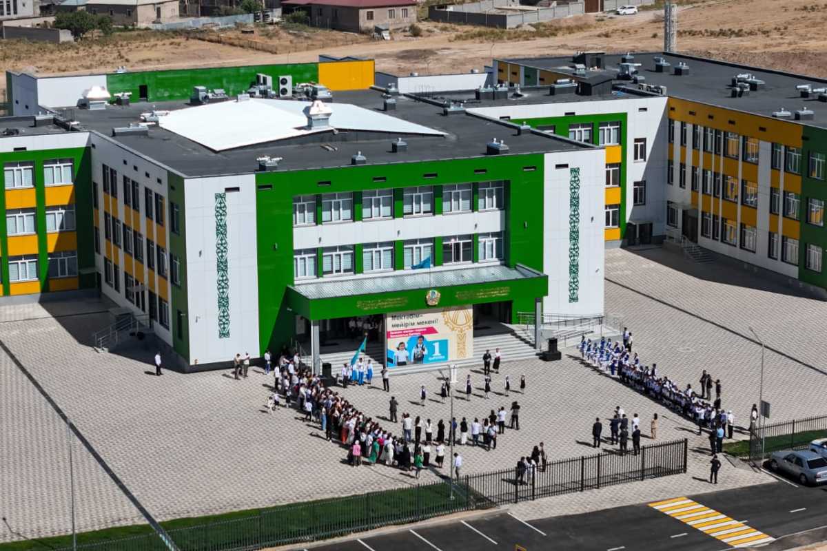 Проект «Келешек мектебі»: в Шымкенте построили школу нового поколения