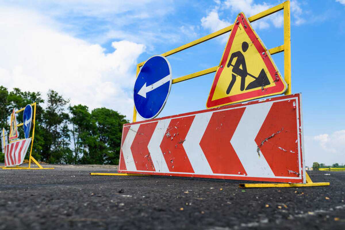 Участок улицы 67 закрыли на ремонт в Астане