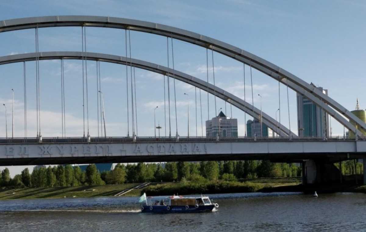 В Астане частично ограничат движение на мосту Арыс