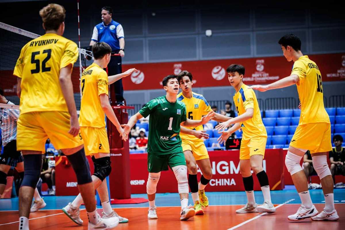 Казахстан завершил выступление на молодёжном чемпионате мира по волейболу