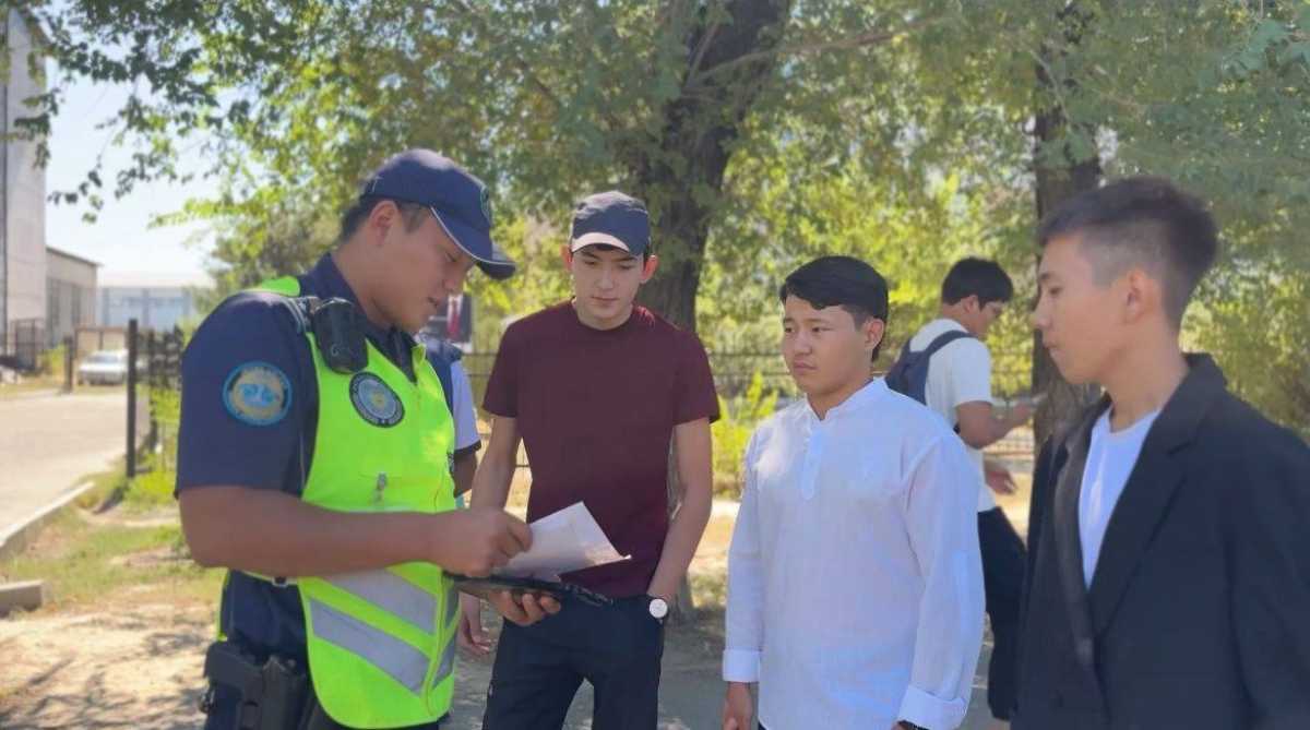 Полиция усилила контроль за безопасностью пешеходов в Талдыкоргане