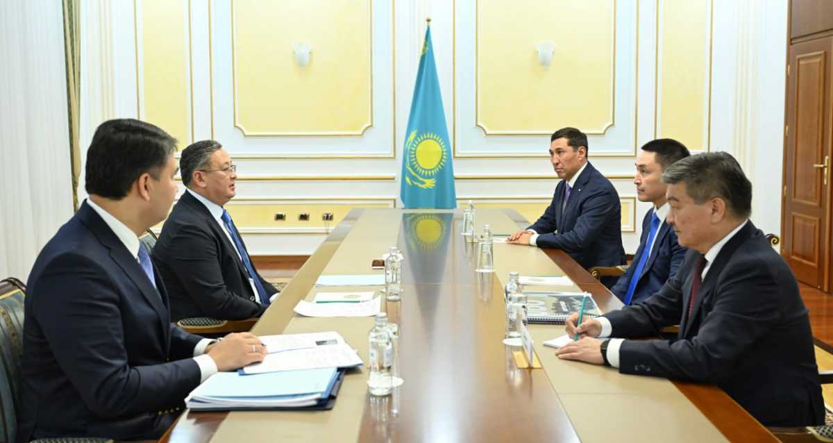 После слухов о задержании глава МИД Казахстана провёл встречу с бизнесменами