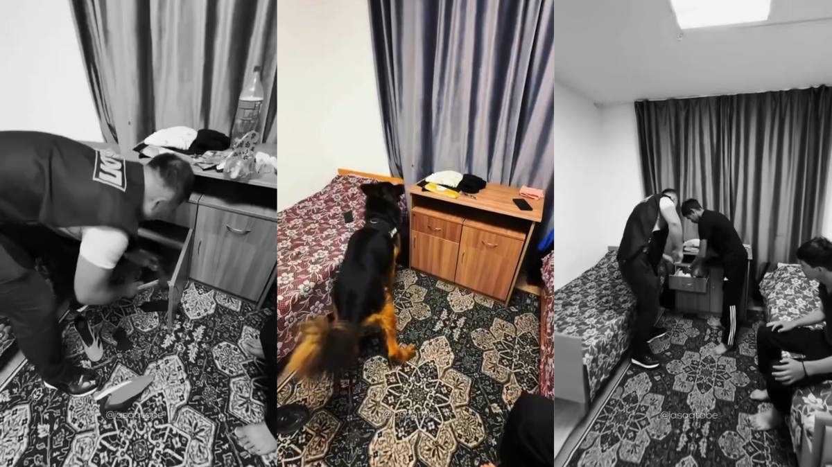 Полицейские провели рейд в студенческих общежитиях в Актобе